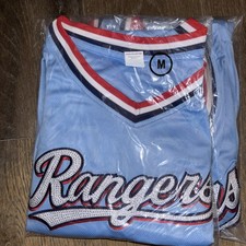 Texas Rangers Dallas Wings Theme Night Jersey 4/28/26 Size  Medium