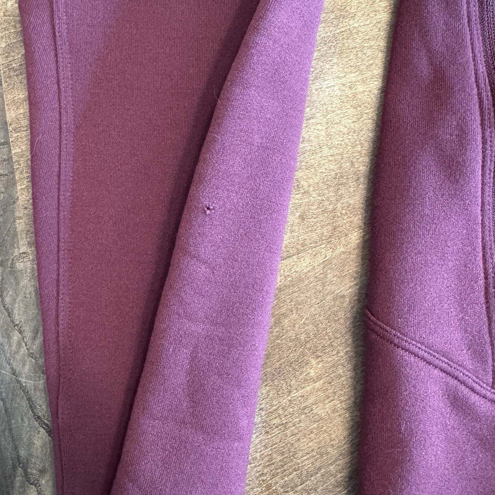 ARC'TERYX Arcteryx Kyanite Giacca Pile Uomo Full Zip Borgogna Taglia XL