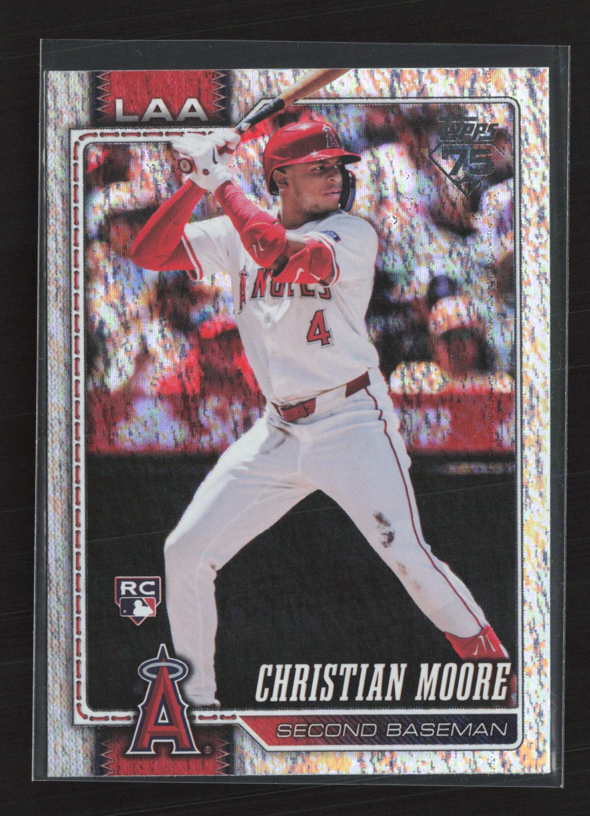 2026 Topps #147 Christian Moore Holo Foil