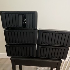 Synology 1813+ 8-Bay NAS  memory upgraded  total  lot of 6