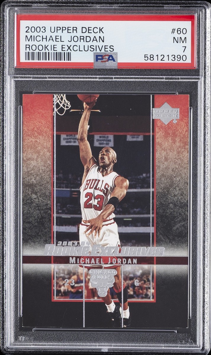 2003 UD RC EXCLUSIVES #60 MICHAEL JORDAN PSA 7 | eBay