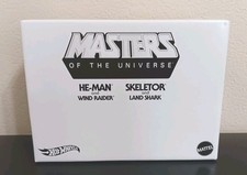 Hot Wheels Wind Raider Land Shark SDCC 2021 Paquete de 2 Masters Of The Universe SELLADO