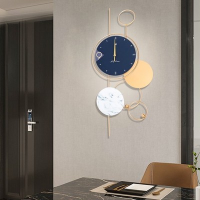 Modern Exquisite Wall Clock Living Rooms Bedrooms 3D Wall Clock Home Decor