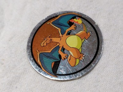 Charizard Pokemon Paper Ginpika Medal Youchien Appendix Mini