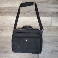 Targus Black Laptop Computer Crossbody Satchel Travel Bag