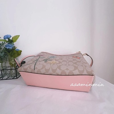 Coach X Observed By Us Laurel Shoulder Bag In Signature Canvas