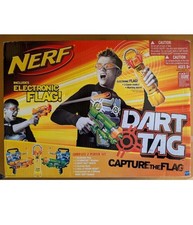 Nerf Dart Tag Capture the Flag Complete 2 Player Set Brand New FACTORY SEALED