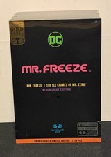 2024 McFarlane Mr. Freeze The Ice Crimes of Mr. Zero Black Light Gold Label