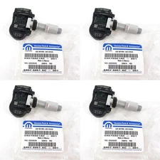 4Pcs 68078861AC Programmed Tire Pressure Sensor TPMS for Chrysler Dodge Jeep