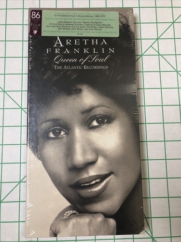 ARETHA FRANKLIN - Queen Of Soul: Atlantic Recordings - 4 CD - Box Set - Picture 1 of 3