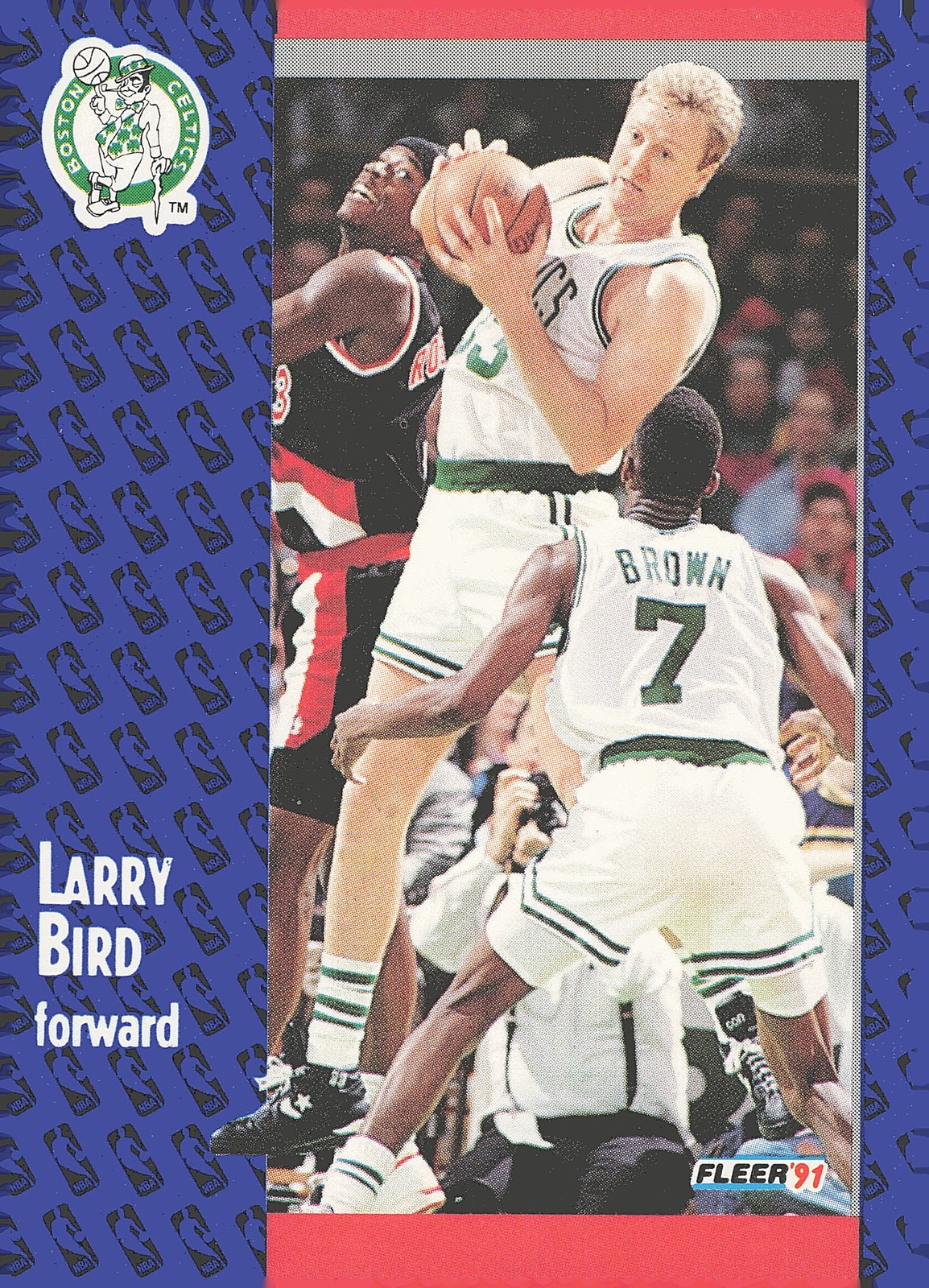 1991-92 Fleer #8 Larry Bird