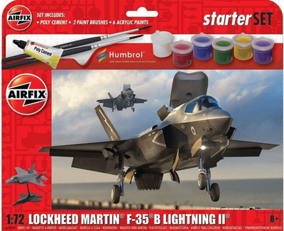 Airfix A55010 Lockheed Martin F-35B Lightning II Starter-Set in 1:72 Bausatz Neu