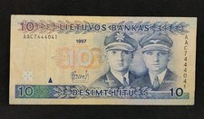 1997 Lithuania 10 Litu AAC7444041