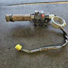 06 07 SUZUKI GSXR 600 LEFT CONTROL SWITCH Clip On, Clutch Perch, Brake Lever
