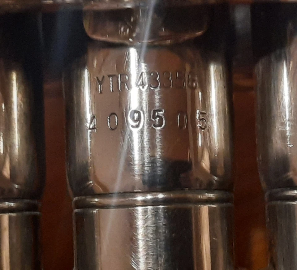 Yamaha YTR-4335G silber Trompete Musikinstrumente - Bild 4 von 4