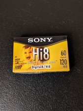 Sony Hi8 HMP Blank Video Tape 60 Minute Digital8 120 Minute NEW SEALED