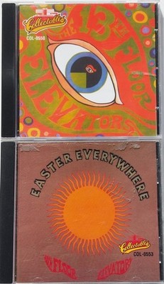 2 CDs 13th Floor Elevators - Easter everywhere + The psychedelic sounds of