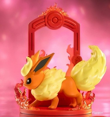 Pokémon Eeveelution Figure collectible toy statue Let s go eevee Flareon fire