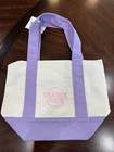 Trader Joe's Canvas Tote Bags 4-Pack Logo Multicolor Reusable 13x6x12 in — photo 2