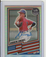 2026 USA Stars & Stripes Andrew Jimenez Prizm Auto National Development Team
