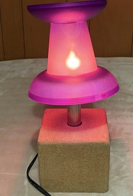 Visual Gram Purple Push Pin Lamp Thumbtack Office Table Justin Cheung Cracked