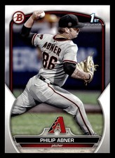 Philip Abner 2023 1st Bowman Draft #BD-165 Arizona Diamondbacks ROOKIE RC
