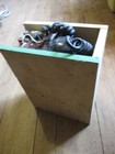 Vintage EE-8 War Time Field Phone Wooden Box Reciever Very Nice! — photo 3