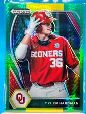 TYLER HARDMAN 2021 Panini Prizm Draft Picks    Green Prizm   #PDP153   