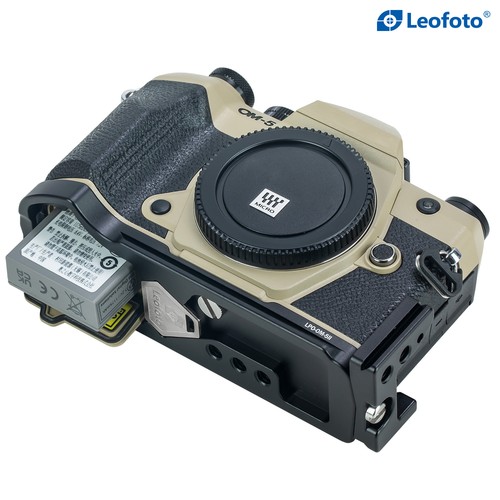 Leofoto LPO-OM-5II L Platte für OM System OLYMPUS OM-5II Aluminium Arca-Swiss - Bild 8 von 16