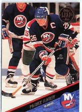 1993-94 Leaf #43 Patrick Flatley New York Islanders