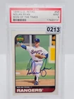 1998 Upper Deck Retro Sign of the Times Nolan Ryan On Card Auto #NR PSA 9!