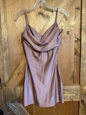 NWT Windsor Fashions Mauve Tank Bodycon Dress Size small