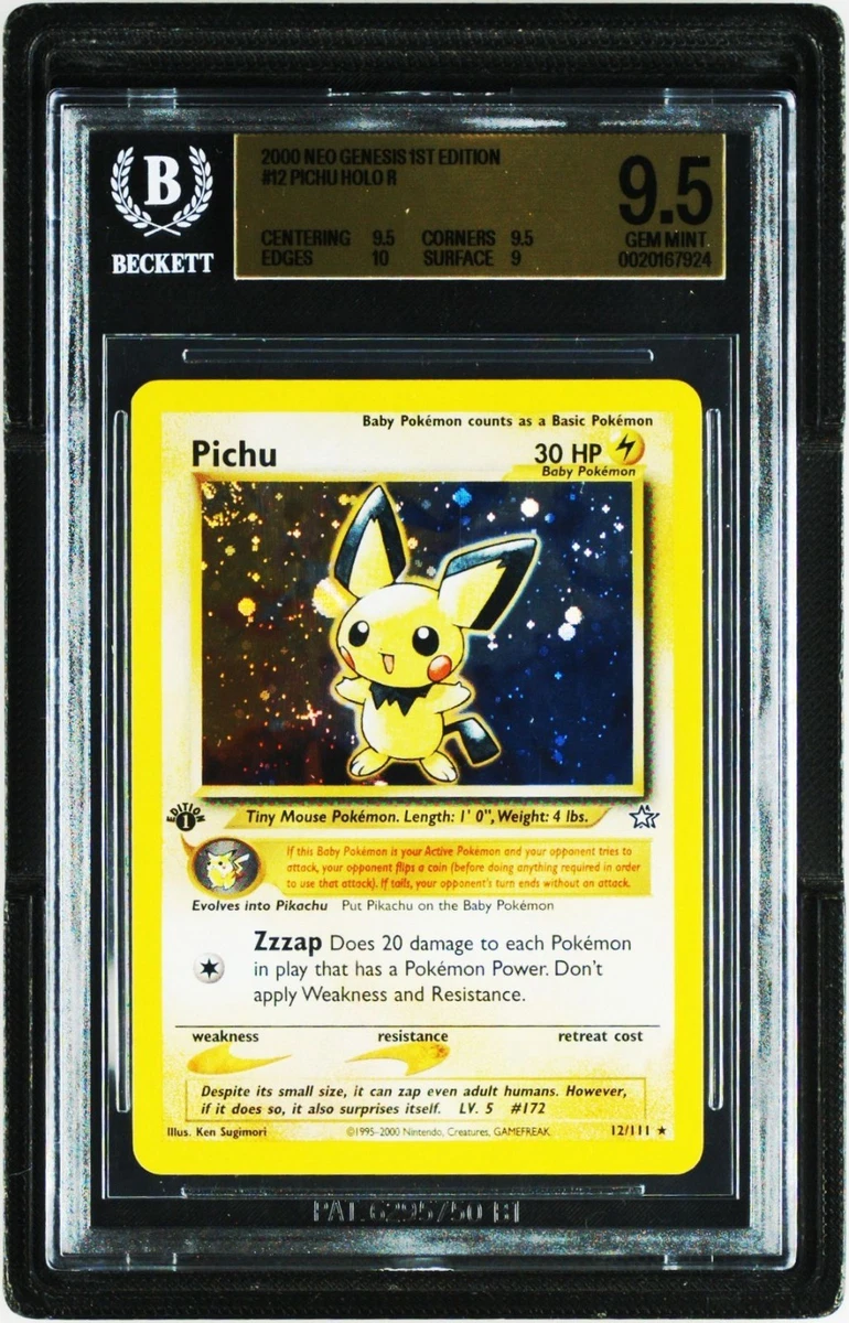 Pichu 12/111 Neo Genesis for sale | eBay