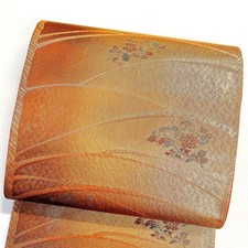 Obi Kimono Fukuro flower pattern gradation grasgrastz