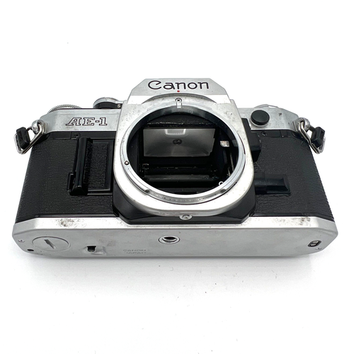 For repair - Canon AE-1 35mm SLR Film Camera w/ New FD 50mm f/2 Lens - Picture 2 of 21