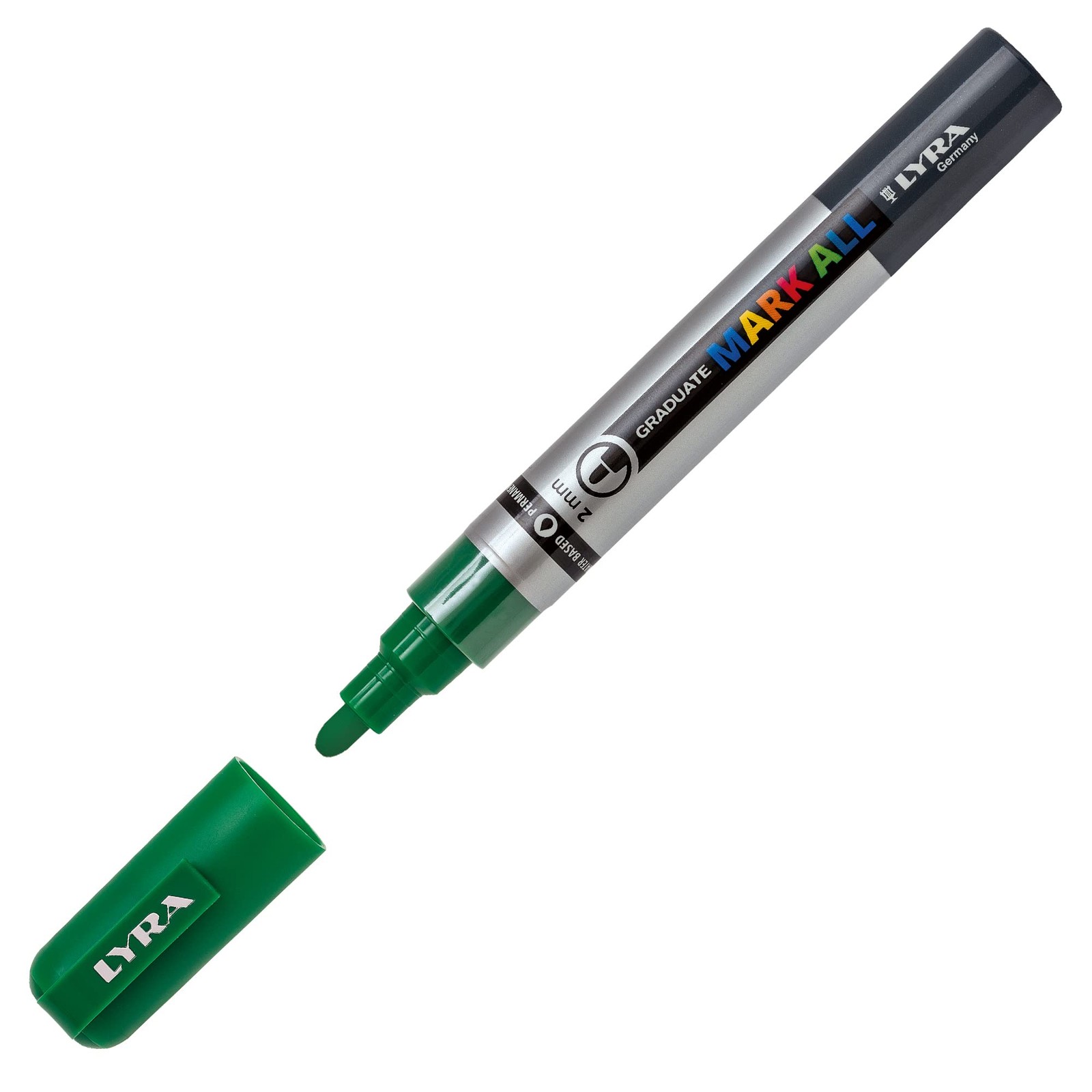 LYRA 6 Permanent Markers Mark All 2mm Light Green 7790₽