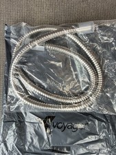  Universal Flexible Shower Hose - 1.25m, Stainless Steel Chrome