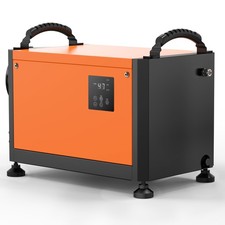 Uimoso 70 Pints Commercial Dehumidifier w/ Pump Auto Defrost Drain Hose Basement