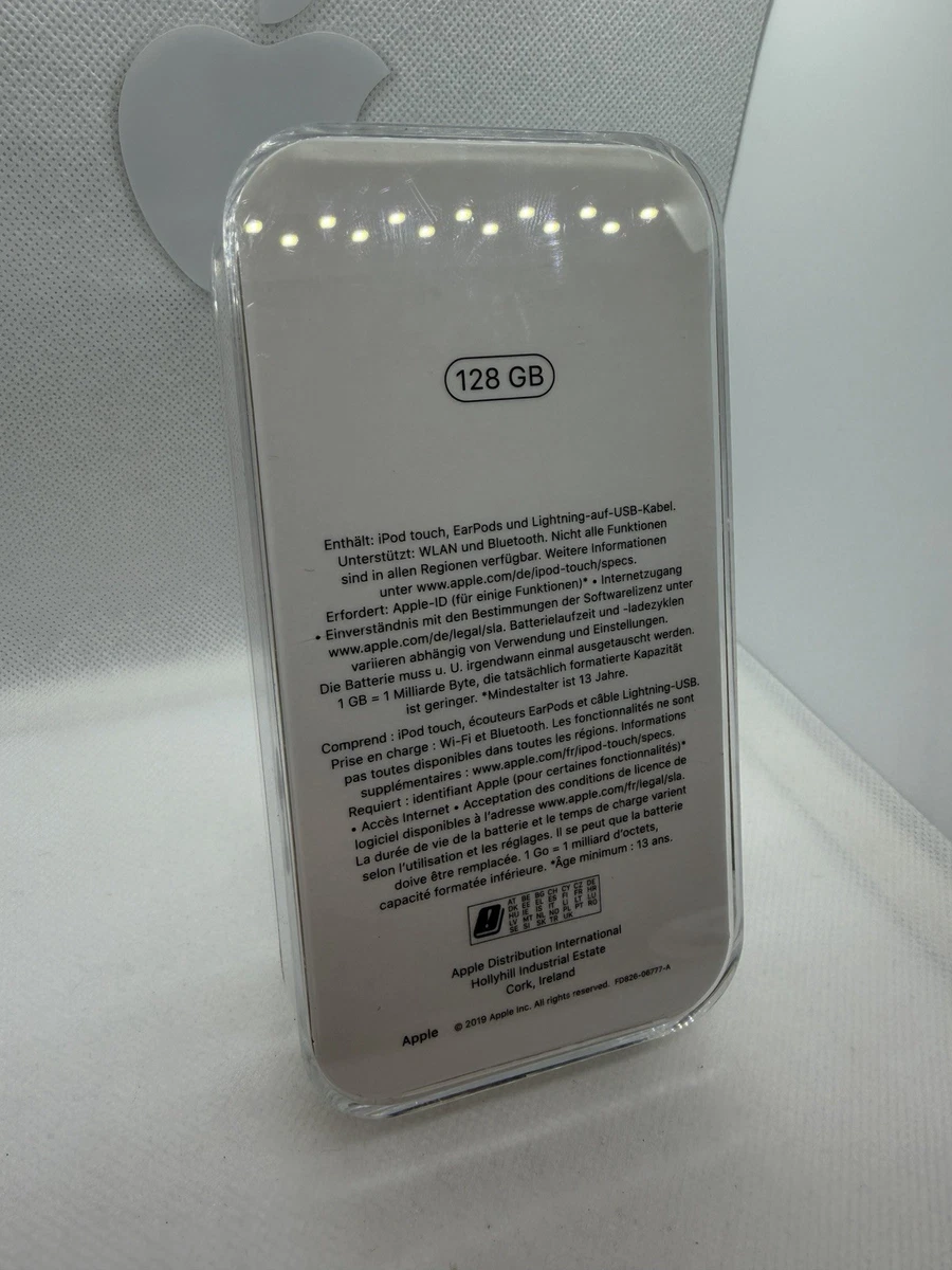 Apple iPod Touch 7. Generation 7G 128GB Spacegrau Grau Grey RAR Wie NEU #1124