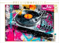 Calvendo Puzzle Neon Awakening | 1000 Pieces, Finished Size 25.2 × 18.9 In (64 ×