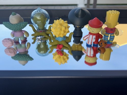 Kidrobot Simpsons Treehouse Of Horrors Vinyl Figures Lot of 6 - Picture 2 of 2
