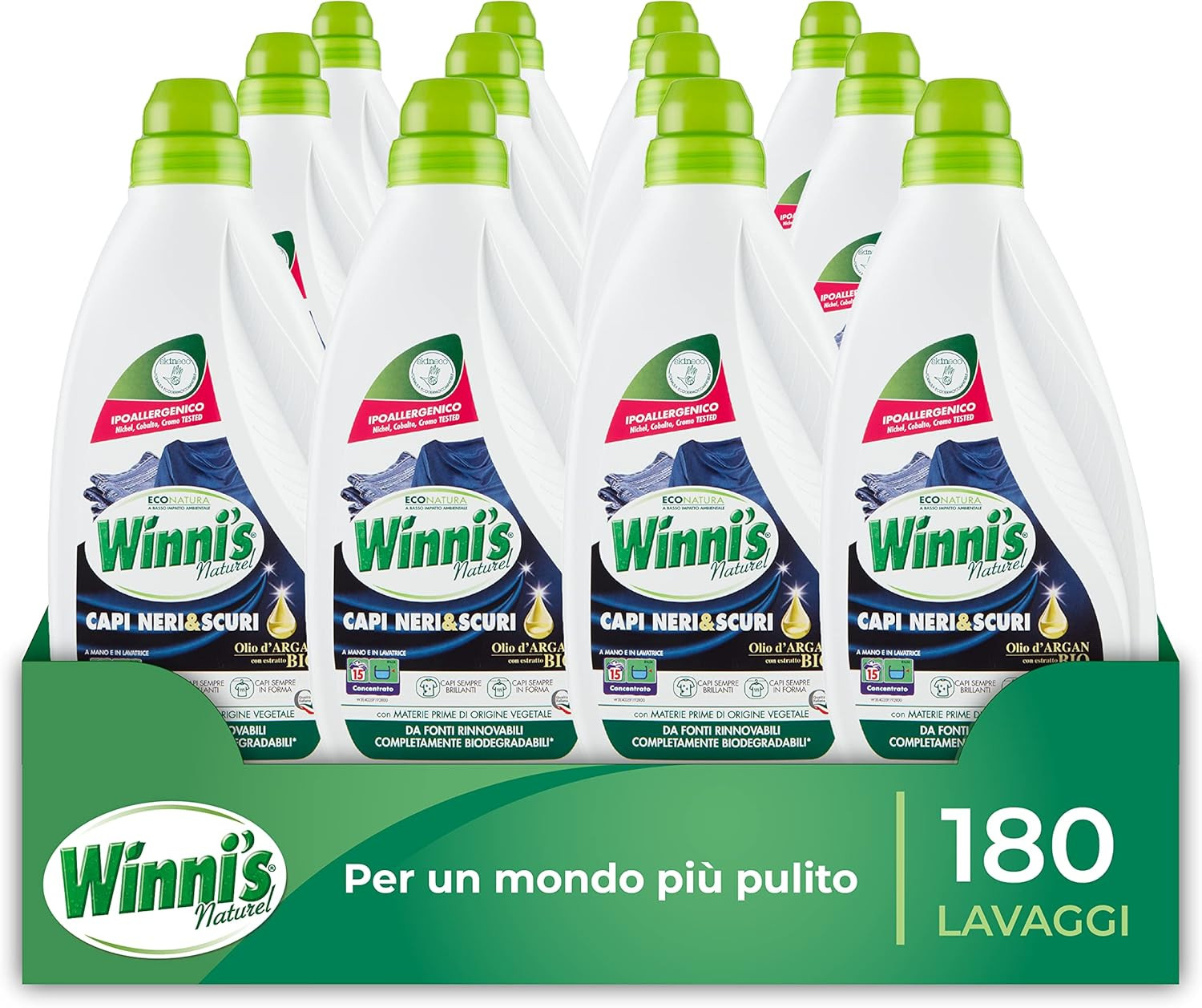 Detersivo Ipoallergenico per Neri e Scuri: Protezione Colore e Pelle