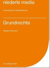 Grundrechte. Karteikarten | Natalie Ferdinand, Jan Niederle | deutsch