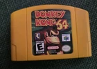 Nintendo 64 Donkey Kong 64 Authentic Original Yellow Cartridge Tested N64