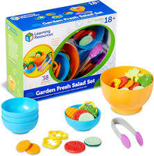 New Sprouts Garden Fresh Salad Set - 38 Pieces, Ages 18 Months, Pretend Play Fo