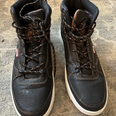 Levi's 521 Mod HI Oberyn 519712-41A1 Mens Black / Tan Lifestyle Sneakers Shoes