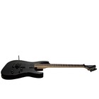 Black Jackson DKMG right-handed 6-string electric guitar with 24 fret, showing hardware and fretboard on white background.