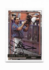 New York Mets Autograph Lot John Franco Todd Hundley Innis Jeff McKnight RC