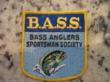 B.A.S.S. Bass Anglers Sportsman Society Cloth Patch - RB3094