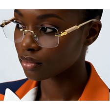 Chic Sunglasses Sophistication Clear Lens Women Fashion Eyewear Casual Trendy